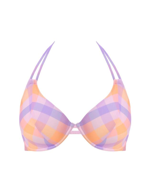 Freya Harbour Island Underwired Halter Bikini Top Sorbet 