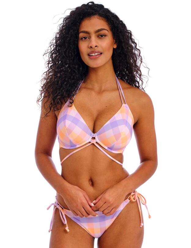 Freya Harbour Island Underwired Halter Bikini Top Sorbet 