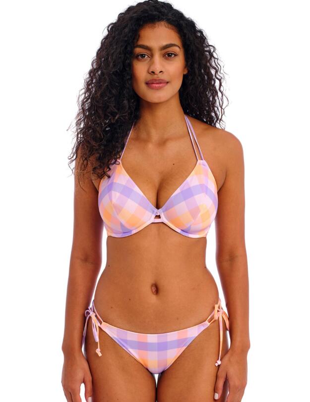 Freya Harbour Island Underwired Halter Bikini Top Sorbet 