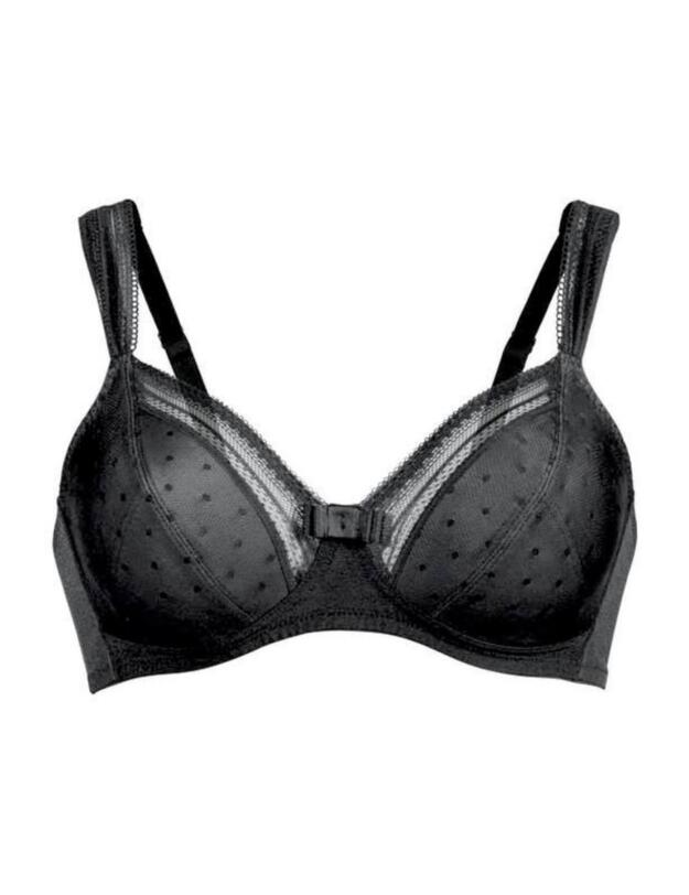 Rosa Faia Emily Soft Bra Black 
