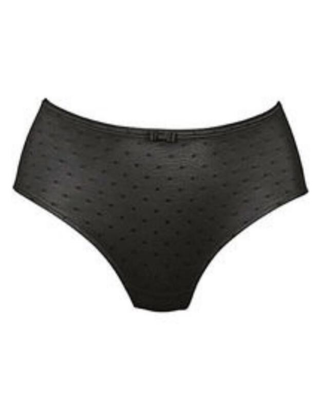 Rosa Faia Emily High Waist Briefs + Black 