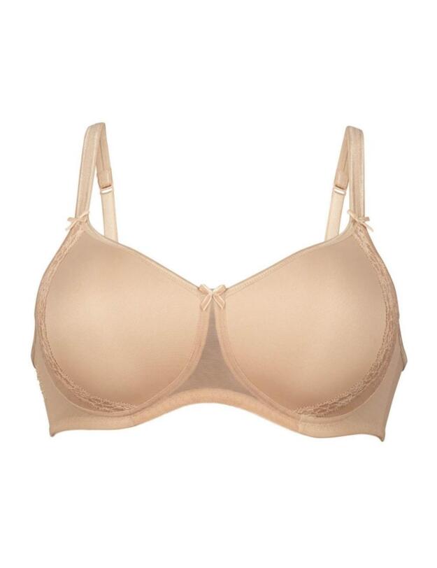 Rosa Faia Lace Rose Padded Bra Desert