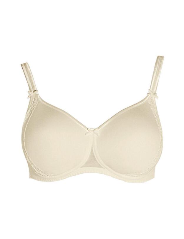 Rosa Faia Lace Rose Padded Bra Champagne 