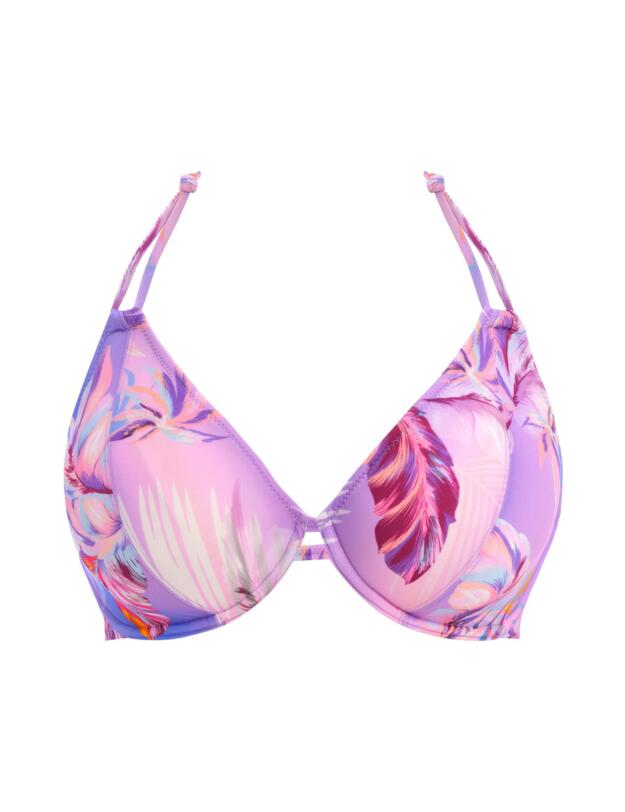 Freya Miami Sunset Halter Bikini Top Cassis 