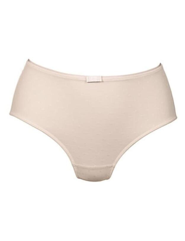 Rosa Faia Emily High Waist Briefs + Powder Rose