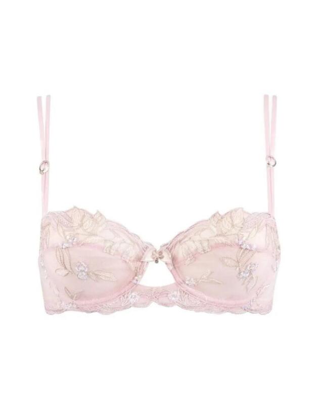 Lise Charmel Frisson Vegetal Half Cup Bra Rose
