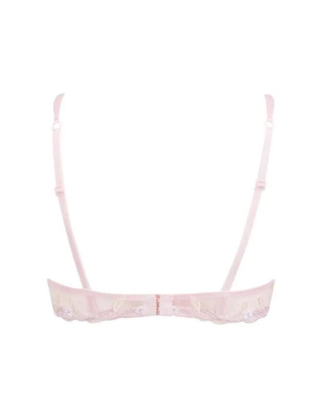 Lise Charmel Frisson Vegetal Half Cup Bra Rose