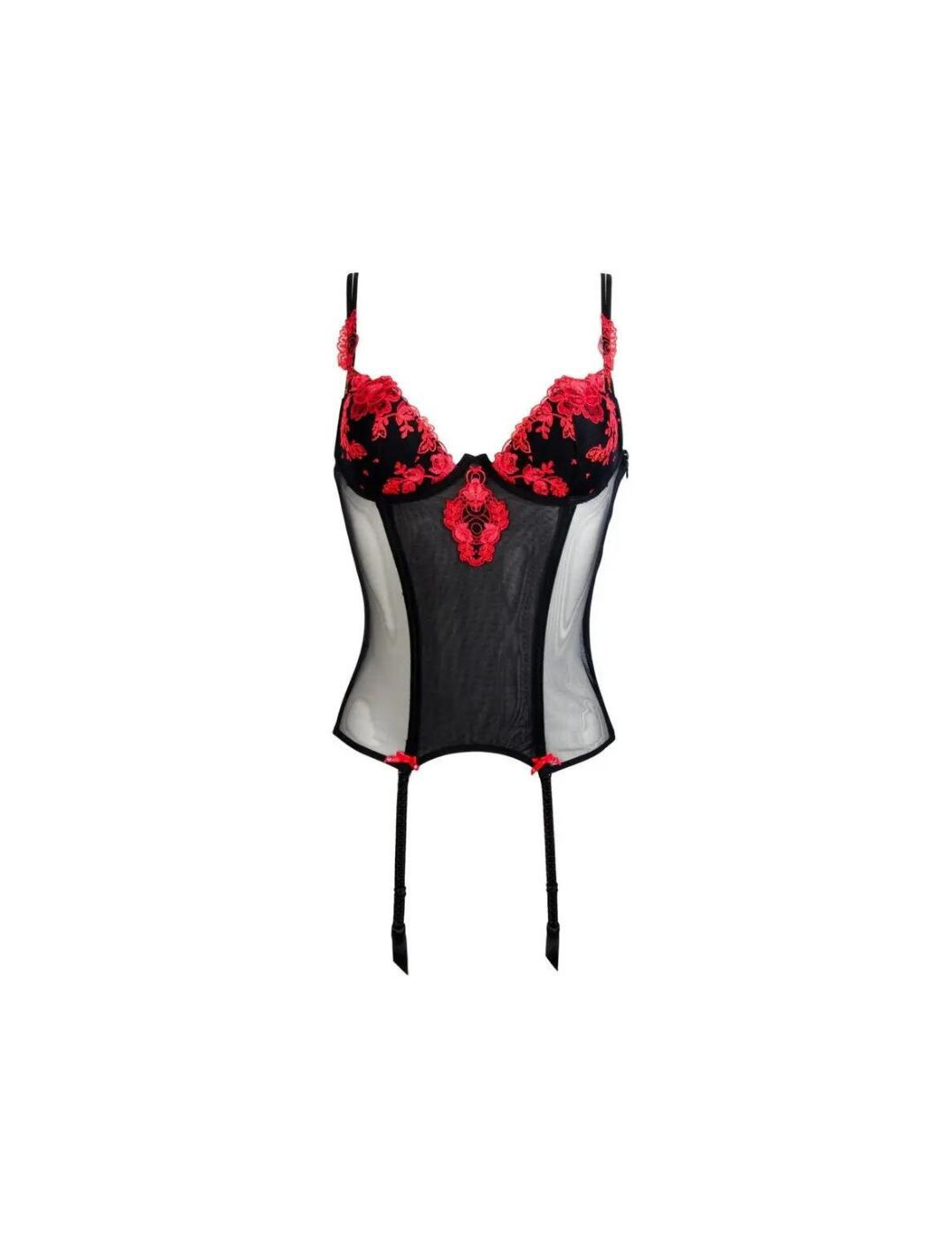 Lise Charmel Baisers De Fleurs Contour Basque Nuit Amarante