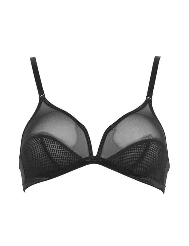 Maison Lejaby Silhouette Soft-Cup Bra Black