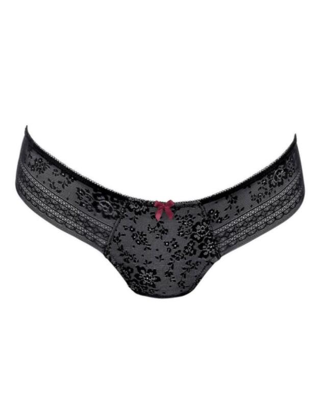 Rosa Faia Fleur Briefs Black 