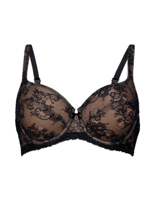 Rosa Faia Abby Underwired Bra Black
