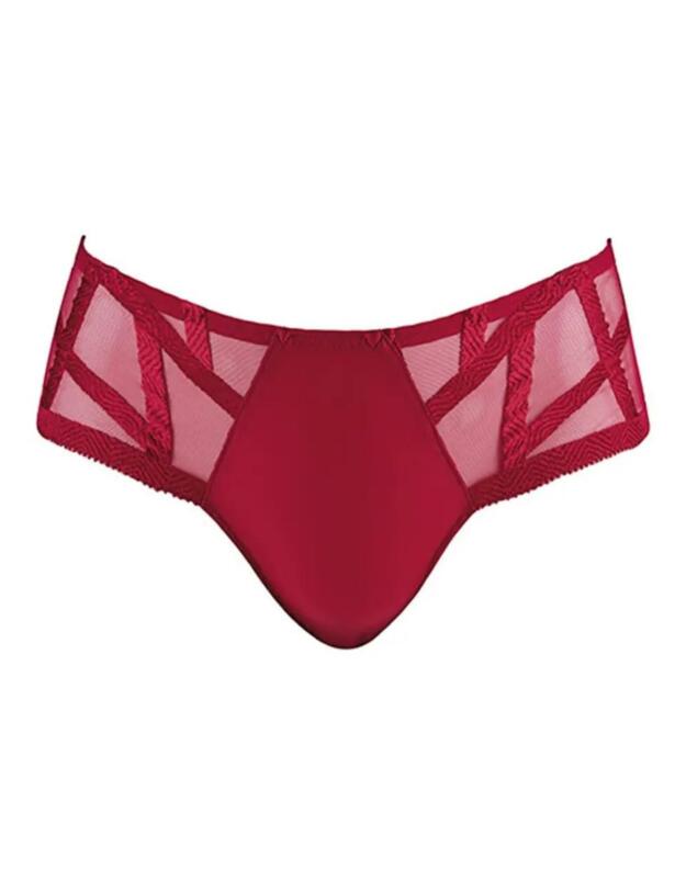 Louisa Bracq Serie Shorty Brief Lipstick Red