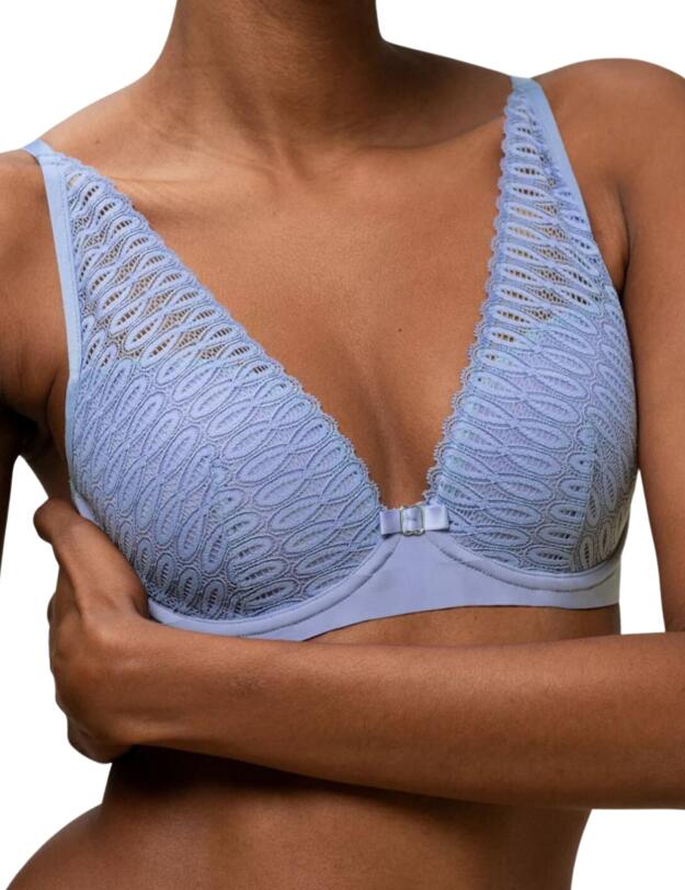 Triumph Aura Spotlight High Apex Bra Purple Dust