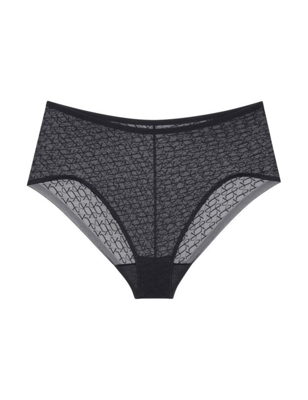 Triumph Signature Sheer Maxi Briefs Black