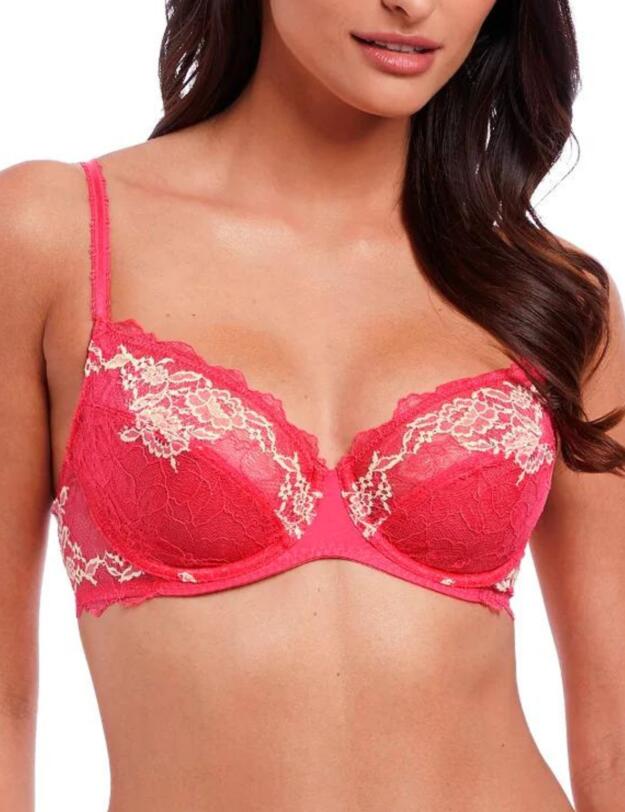 Wacoal Lace Perfection Underwired Bra Honeysuckle
