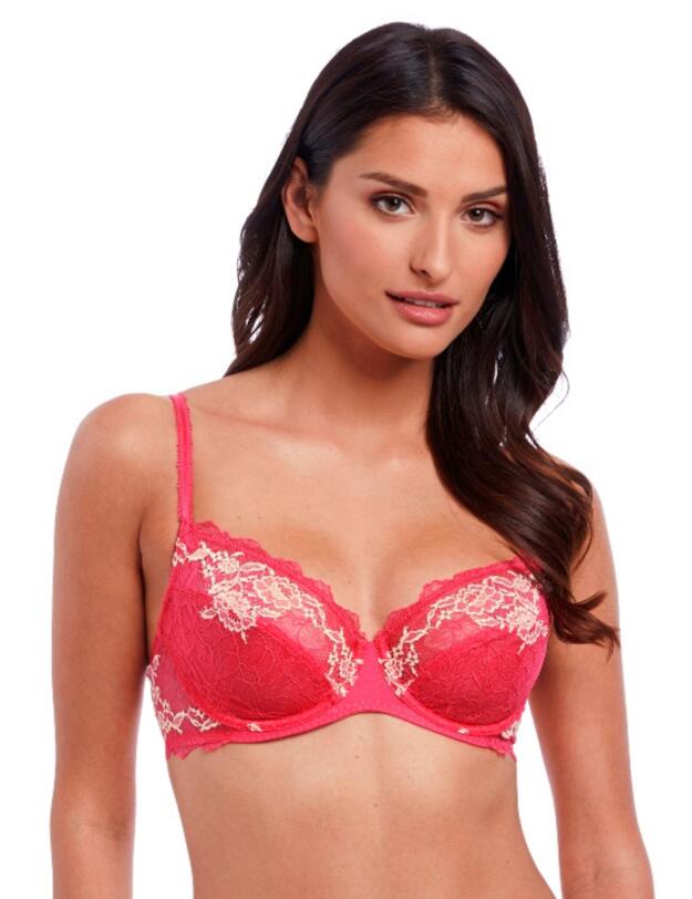 Wacoal Lace Perfection Underwired Bra Honeysuckle