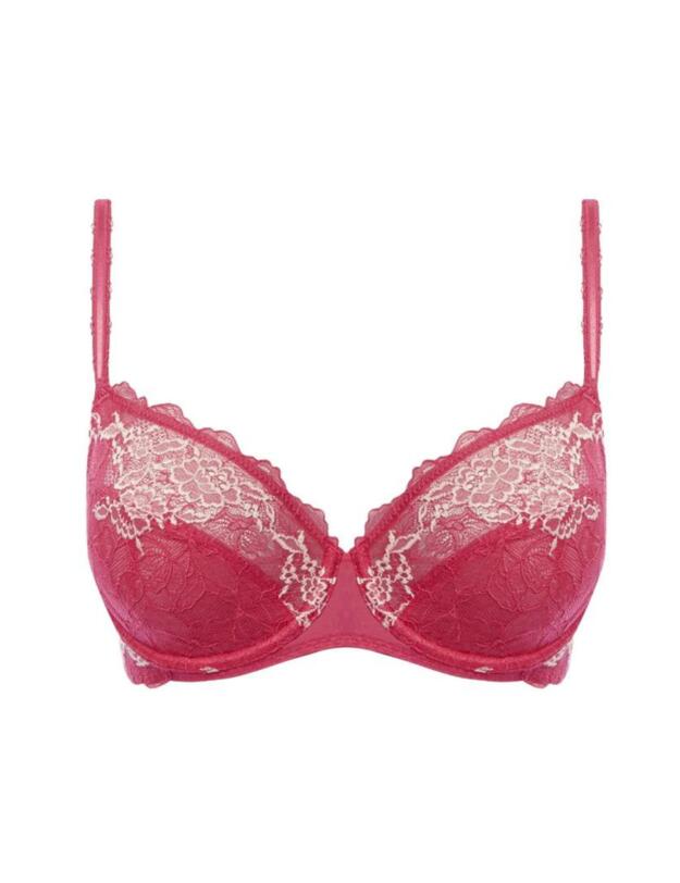 Wacoal Lace Perfection Underwired Bra Honeysuckle
