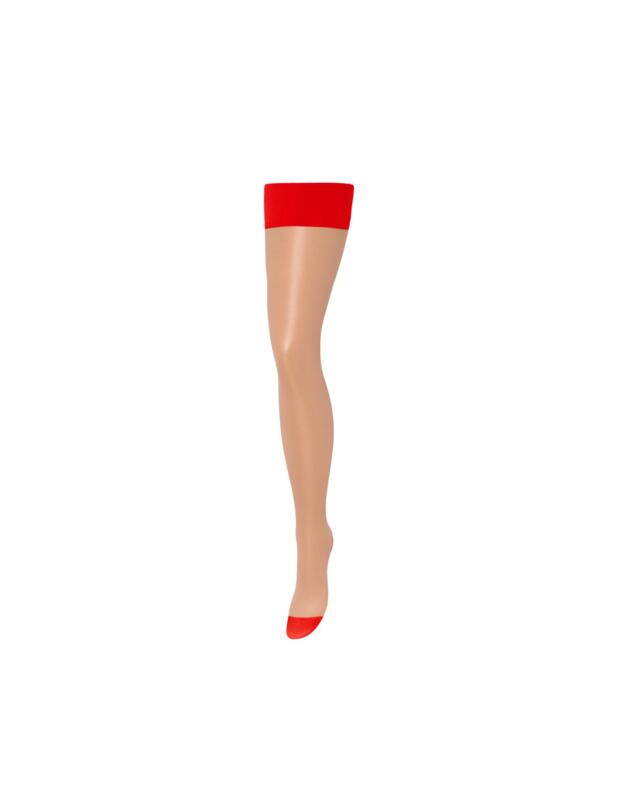 Bluebella Back Seam Stockings Sheer/Red