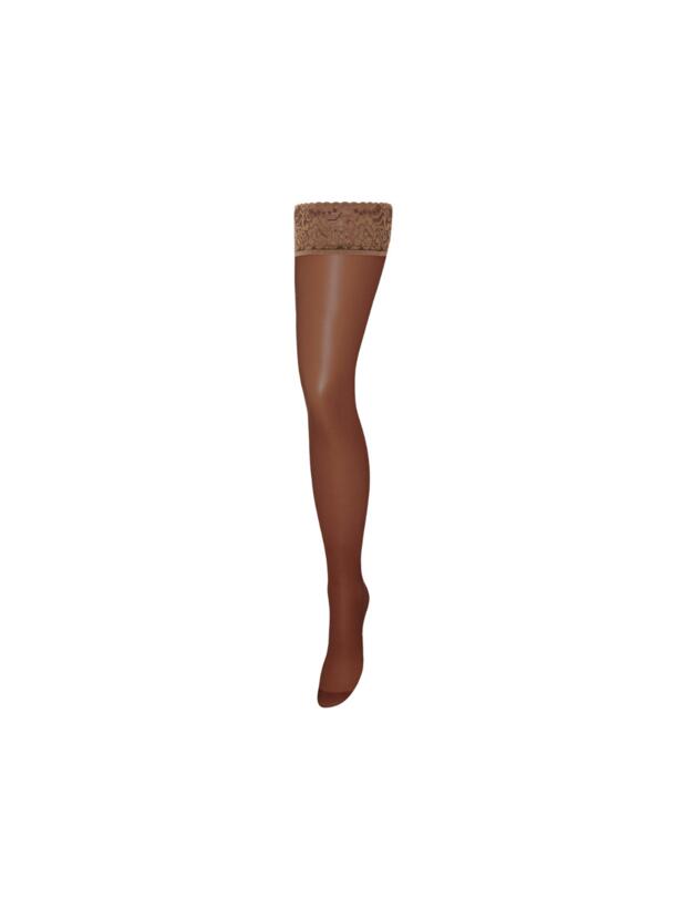 Bluebella Lace Top Hold Ups Berry