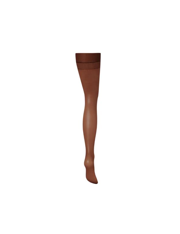 Bluebella Plain Top Stockings Berry