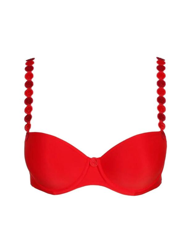 Marie Jo Tom Padded Balcony Bra Scarlet