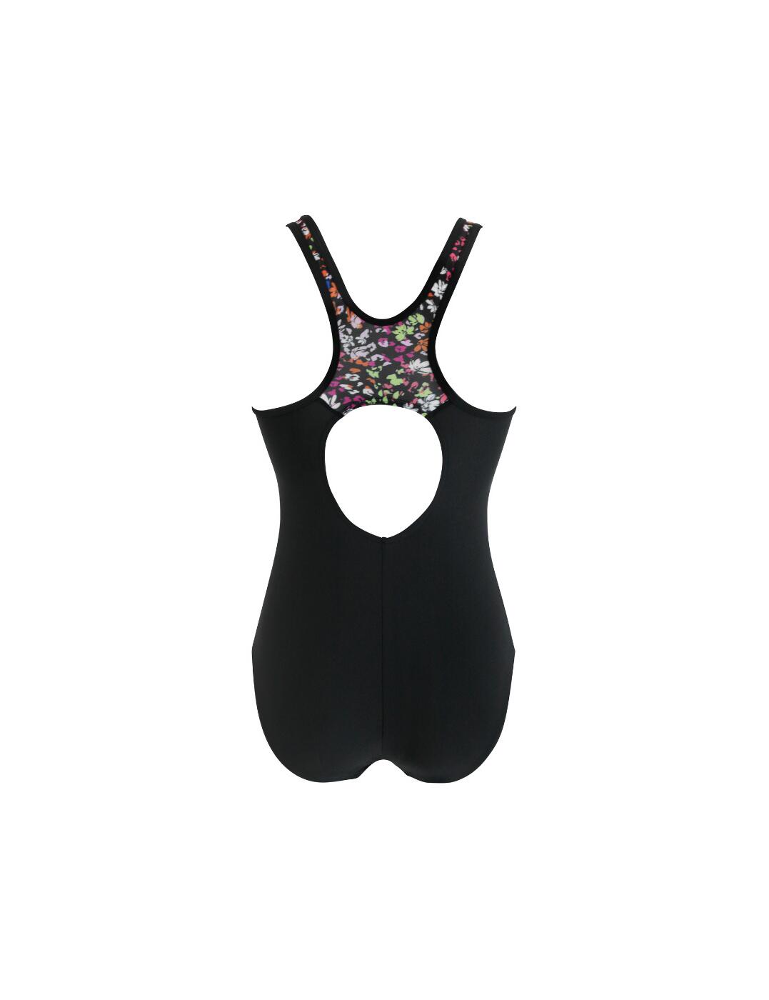 Pour Moi Energy 1494 Black/Floral Control Chlorine Resistant Swimsuit