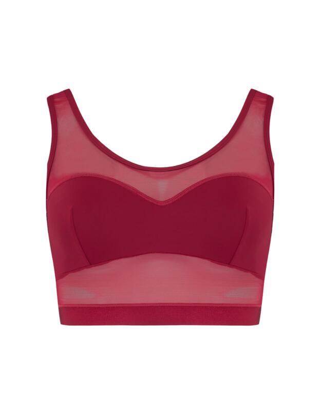 Pour Moi India Soft Cami Top Deep Red