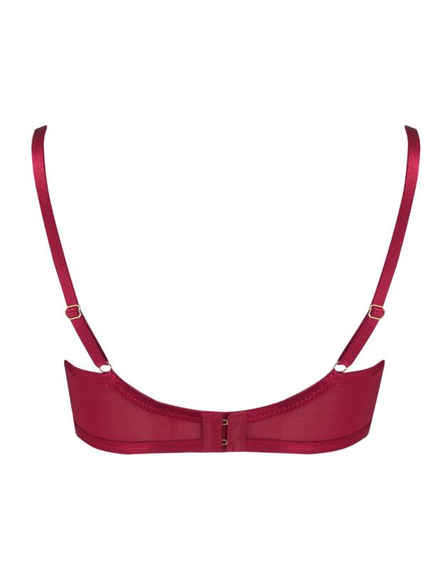 Pour Moi India Balcony Bra Red