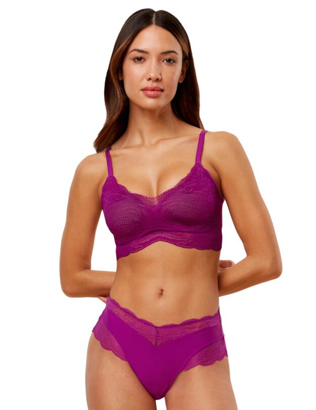 Triumph Lift Smart Padded Bra Purple