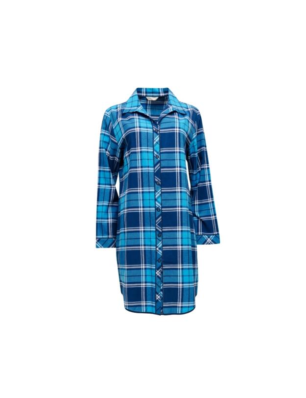 Cyberjammies Bea Nightdress Blue Check