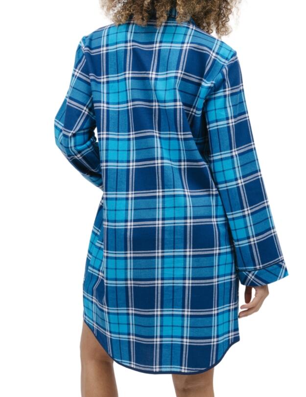 Cyberjammies Bea Nightdress Blue Check