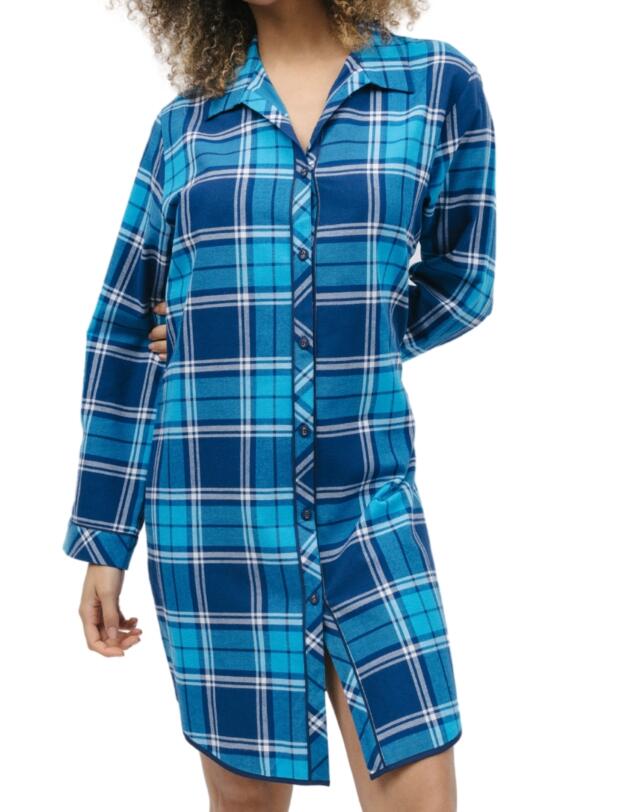 Cyberjammies Bea Nightdress Blue Check