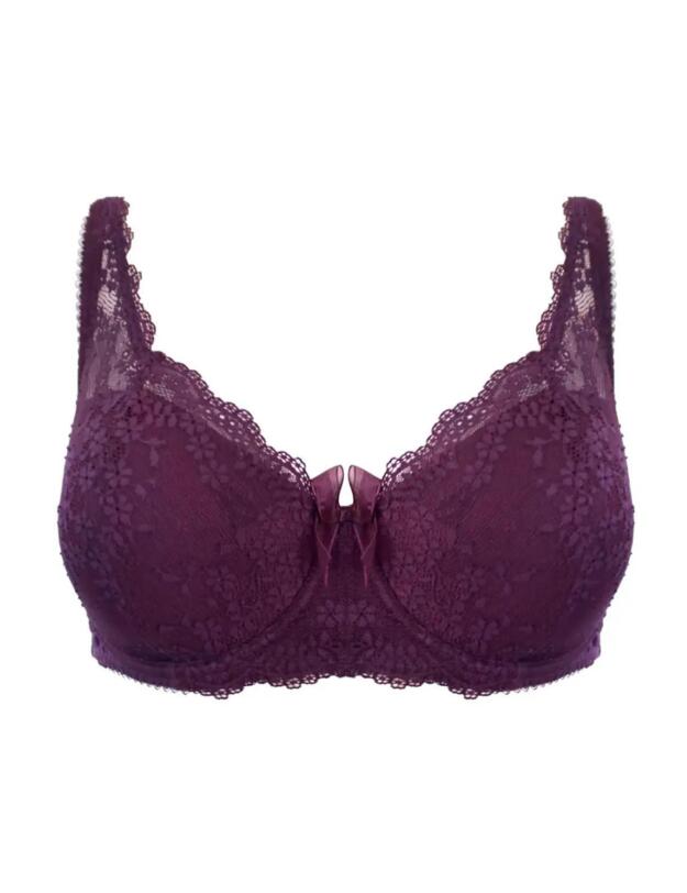 Pour Moi Flora Moulded Bra Blackberry 