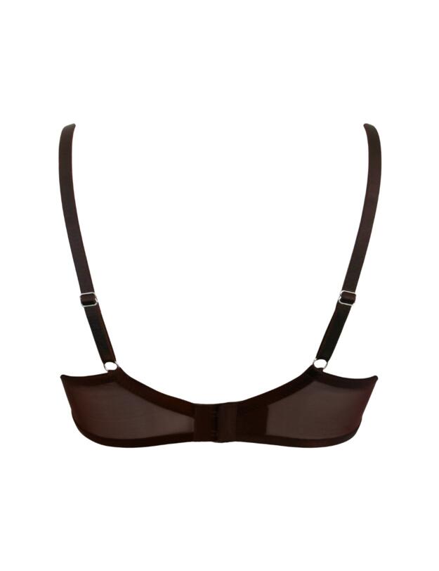 Pour Moi Viva Luxe Underwired Bra Chocolate 