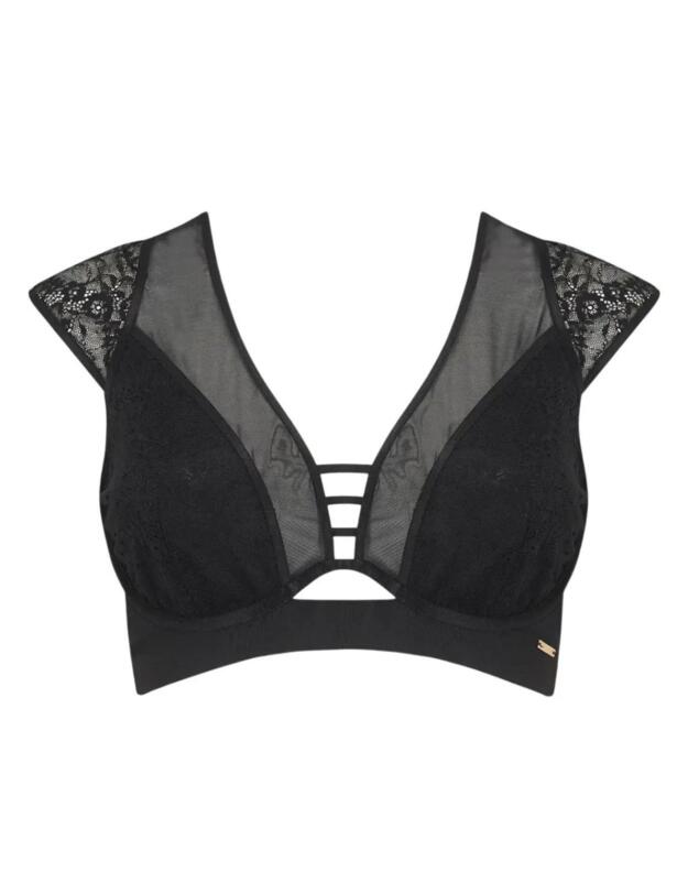 Pour Moi India Cami Bra Top Black 