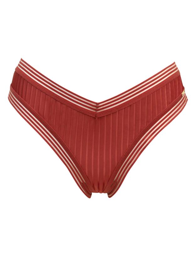 Pour Moi India Brazilian Brief Chestnut