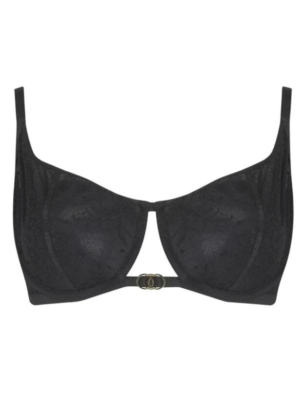 Pour Moi India Balcony Bra Black 