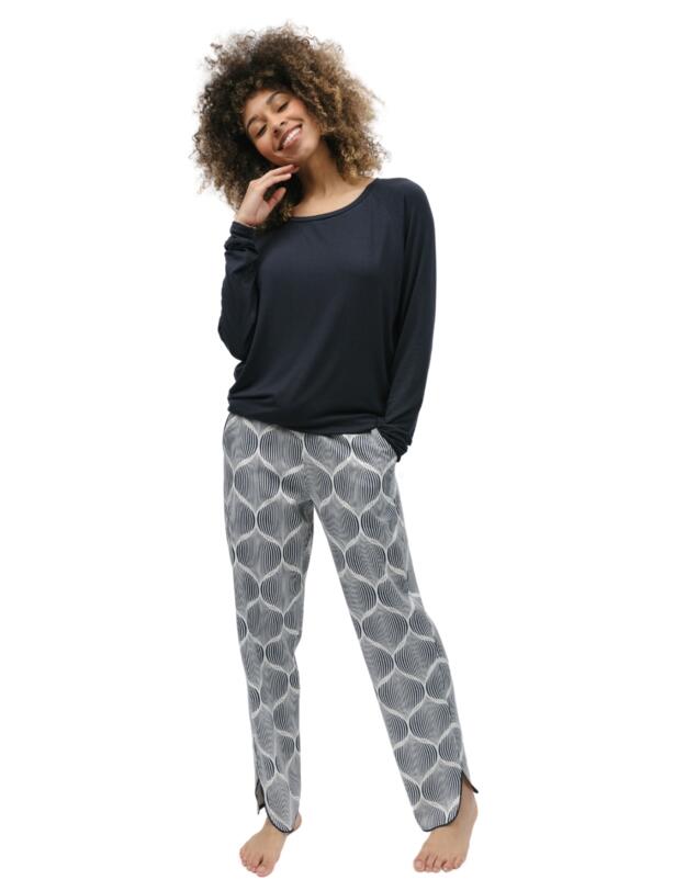 Cyberjammies Nicole Jersey Top Charcoal