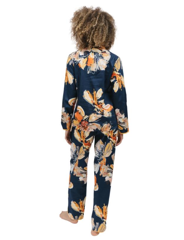 Cyberjammies Cosmo Pyjama Bottoms Navy Floral Print