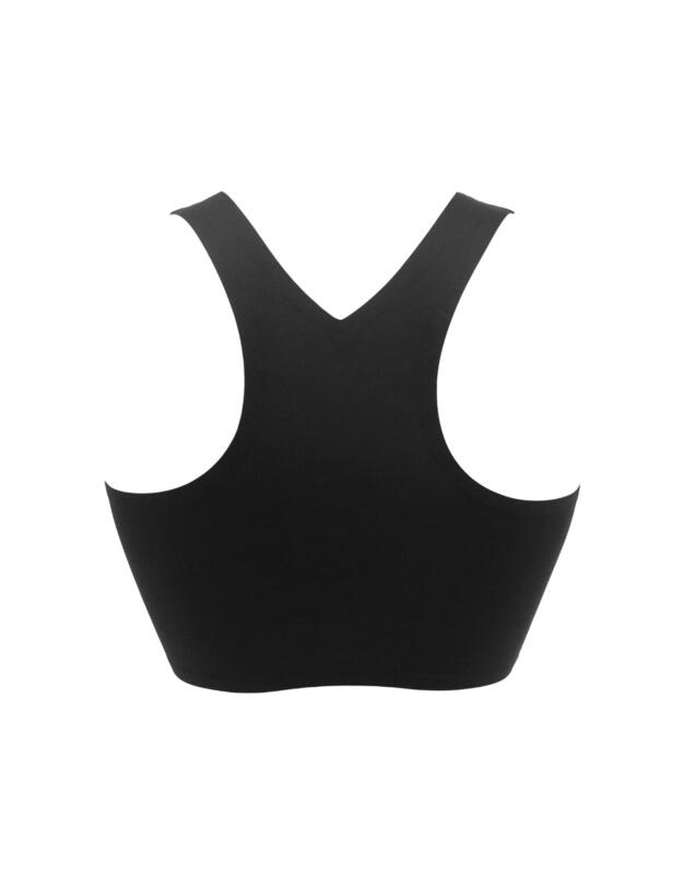 Pour Moi Off Duty Non-Wired Bralette Bra Black 