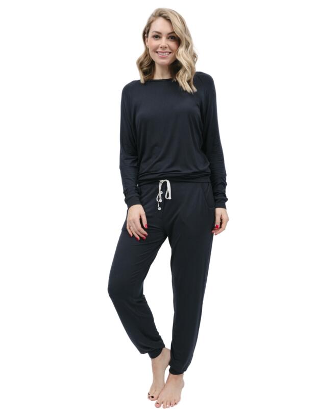 Cyberjammies Nicole Pyjama Bottoms Charcoal