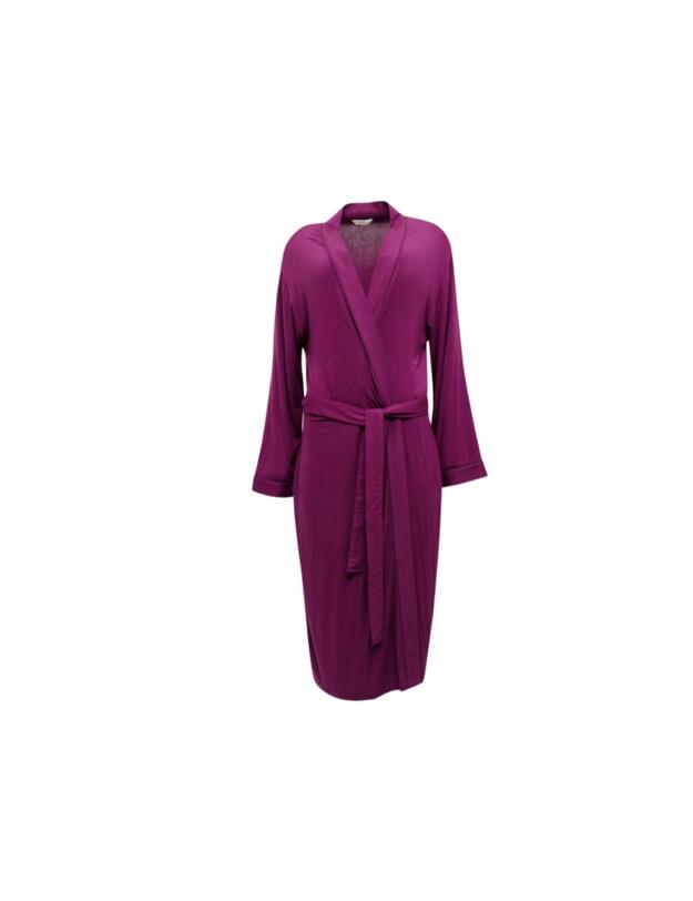 Cyberjammies Carina Long Dressing Gown Magenta 