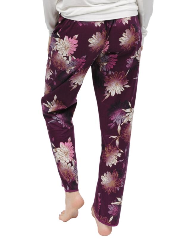 Cyberjammies Eve Pyjama Pants Magenta Floral Top