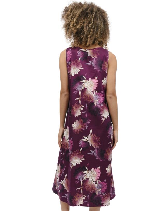 Cyberjammies Eve Nightdress Magenta Floral Top