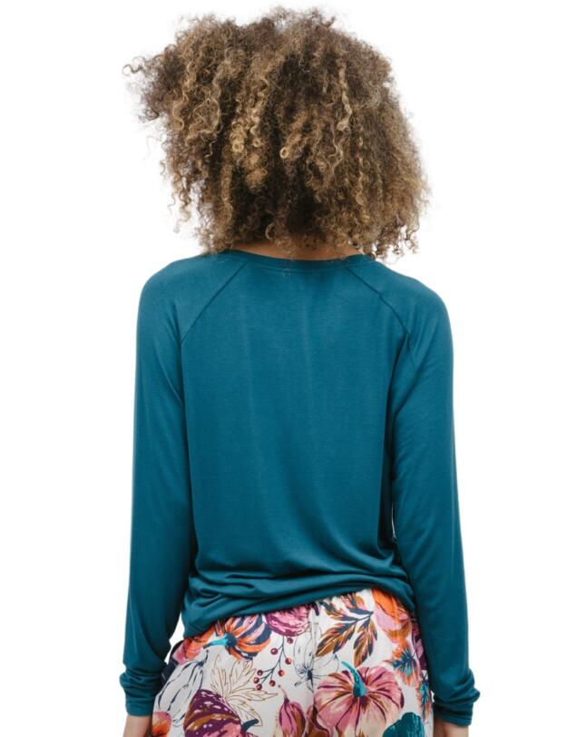 Cyberjammies Maple Jersey Top Teal