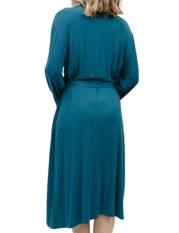 Cyberjammies Maple Jersey Dressing Gown Teal