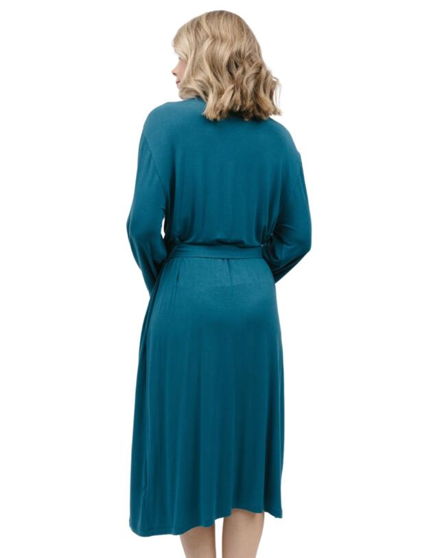 Cyberjammies Maple Jersey Dressing Gown Teal