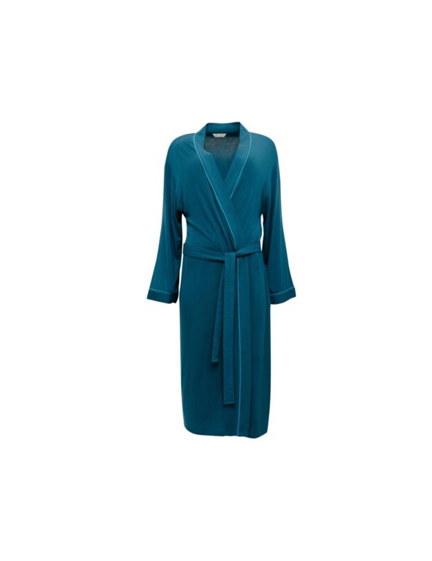 Cyberjammies Maple Jersey Dressing Gown Teal
