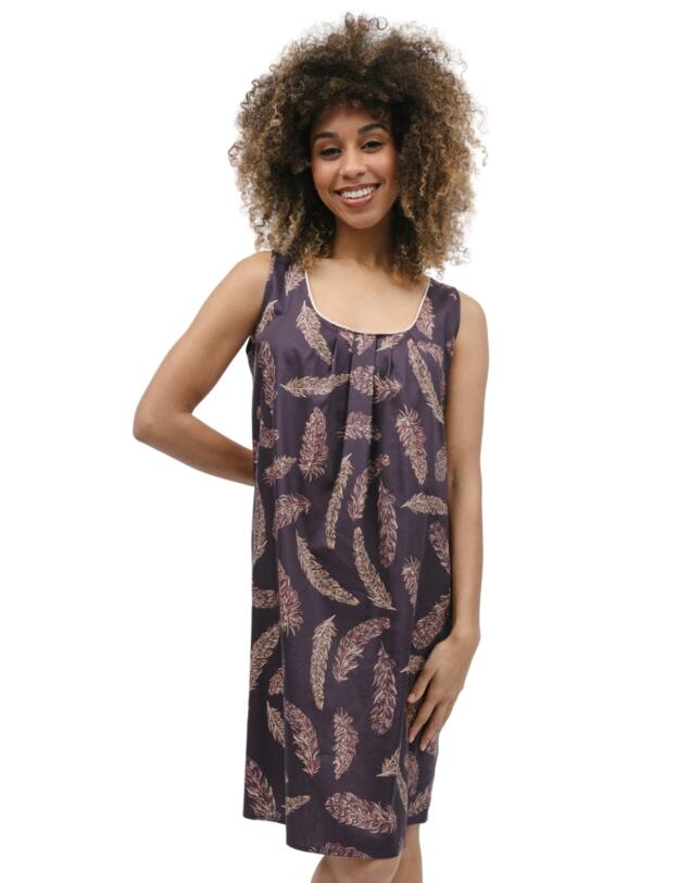 Cyberjammies Lana Chemise Brown Feather 