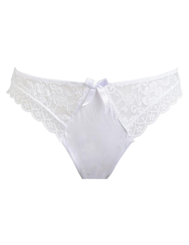 Pour Moi Rebel Brazilian Brief White 